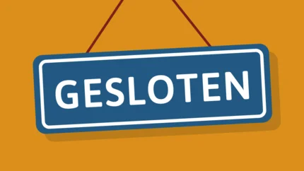 Kantoor gesloten