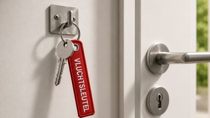 vluchtsleutelhanger veiligheid brandweer